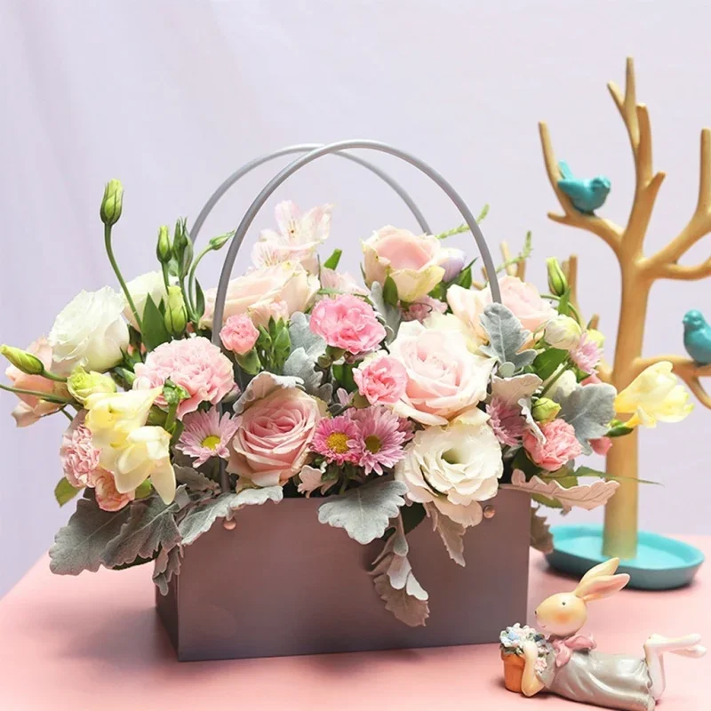 صندوق ورقي للزهور مع غطاء بلاس - مراجعة Florist Supply Buckets وسعره