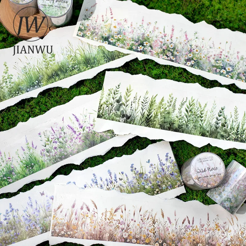 JIANWU 50 مللي متر * 200 سنتيم - مراجعة Floral Tape Green وسعره