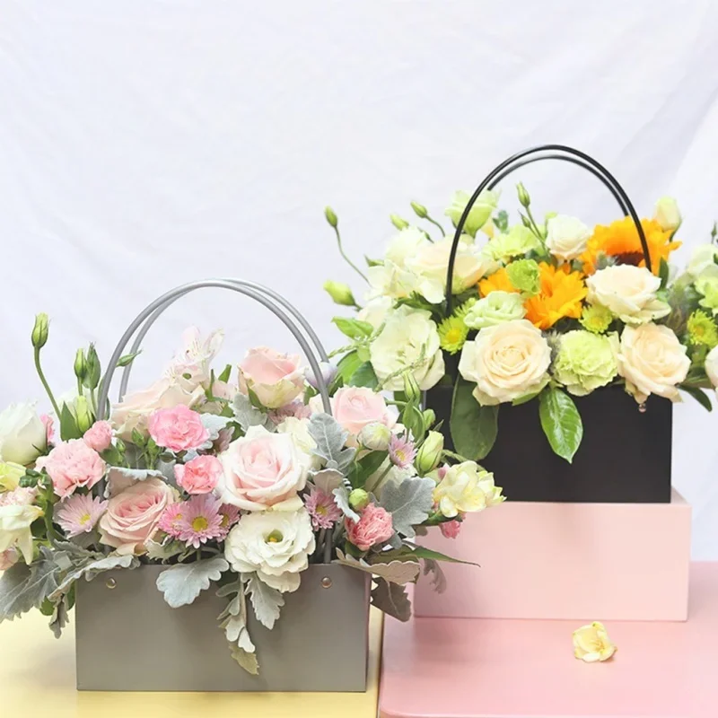 صندوق ورقي للزهور من البولي في - مراجعة Florist Supply Buckets وسعره