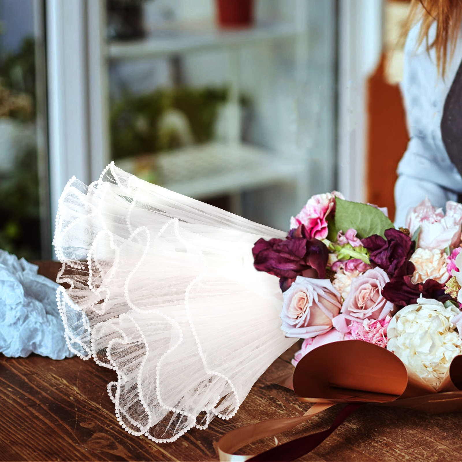 شبكة تغليف من اللؤلؤ متعددة ال - مراجعة Florist Flower Supply وسعره