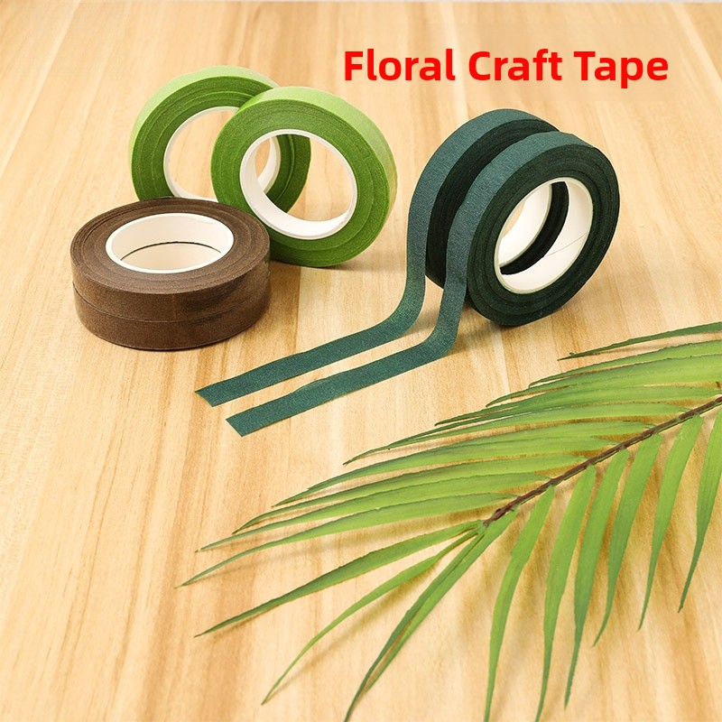 شريط لاصق أخضر ملتوي يدوي الصن - مراجعة Floral Tape Green وسعره