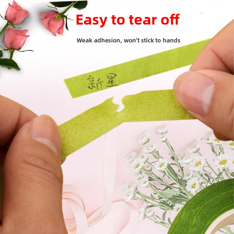 شريط لاصق أخضر ملتوي يدوي الصن - مراجعة Floral Tape Green وسعره