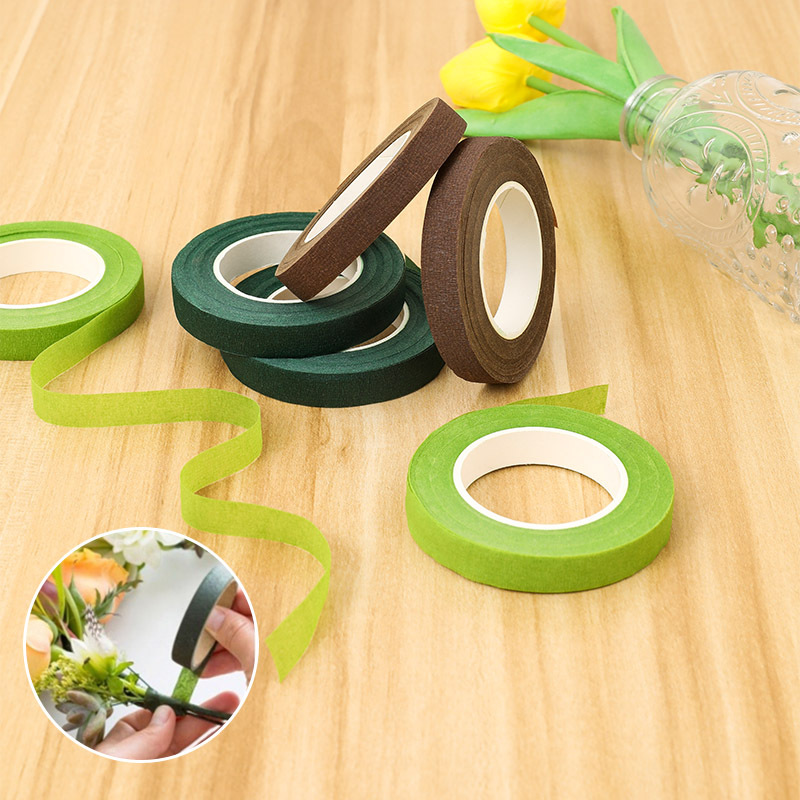 شريط لاصق أخضر ملتوي يدوي الصن - مراجعة Floral Tape Green وسعره