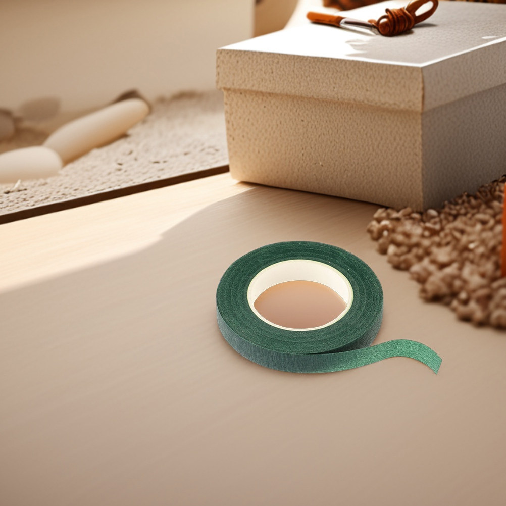 3 قطع من الشريط الزهري الأخضر  - مراجعة Floral Tape Green وسعره