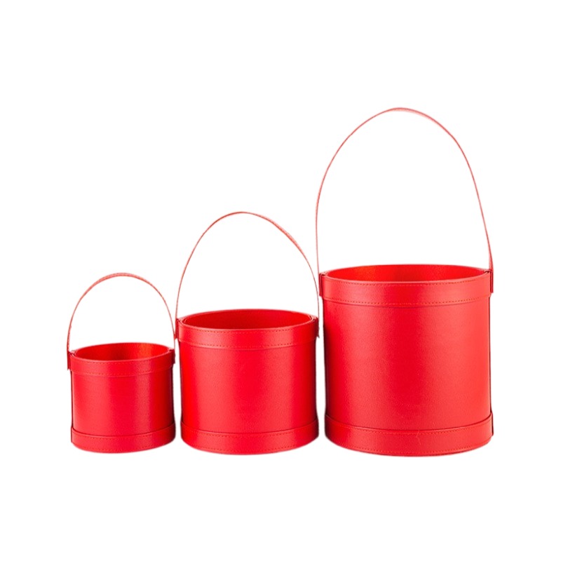 صندوق هدايا جلدي دائري محمول ل - مراجعة Florist Supply Buckets وسعره