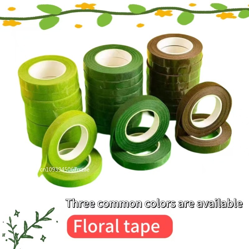 شريط لاصق أخضر مقاوم للماء لتز - مراجعة Floral Tape Green وسعره