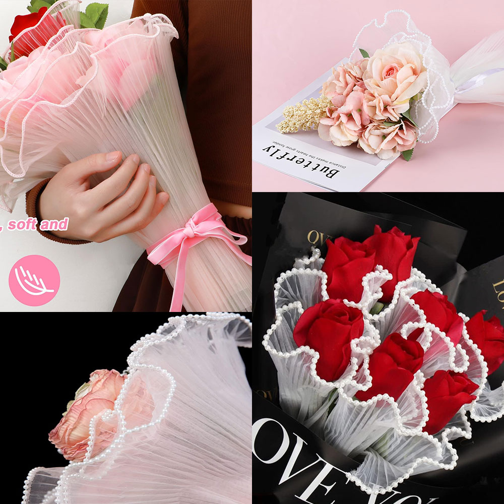 28cmX3.8Yds زهرة ورق التغليف ا - مراجعة Florist Flower Supply وسعره