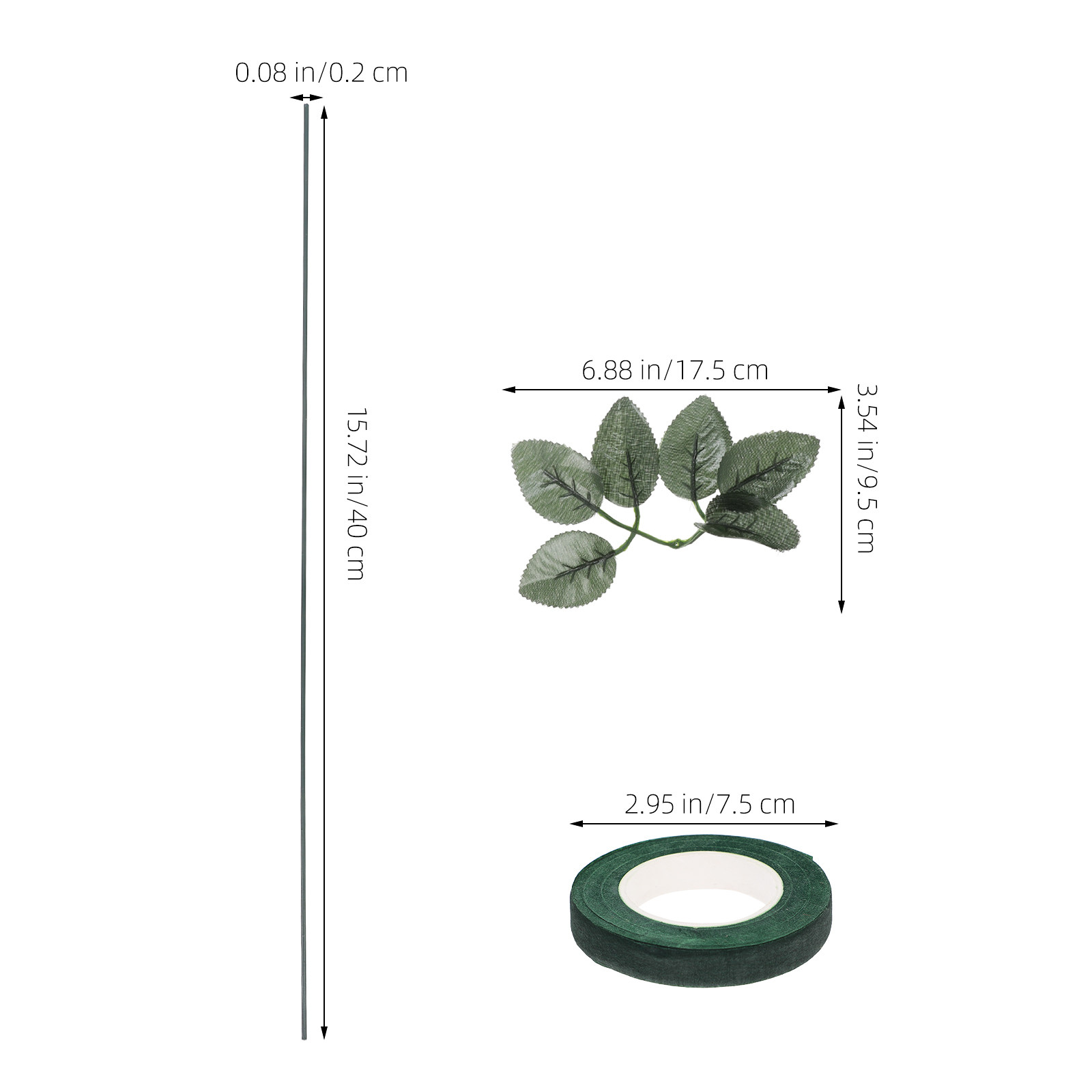 مجموعة أدوات تنسيق الزهور 20 ق - مراجعة Floral Tape Green وسعره